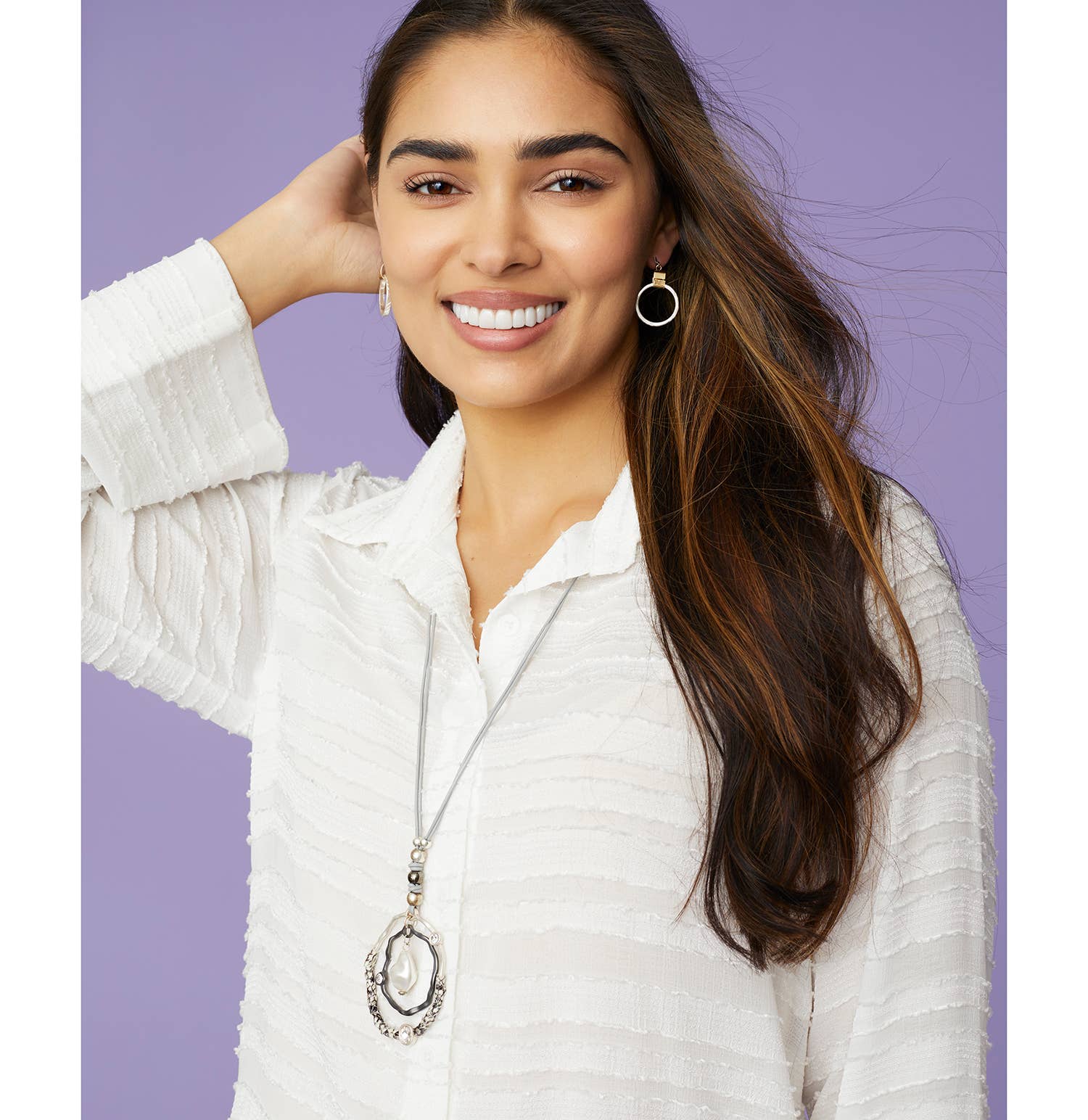 Hang On Hoop Earrings - Posh West Boutique