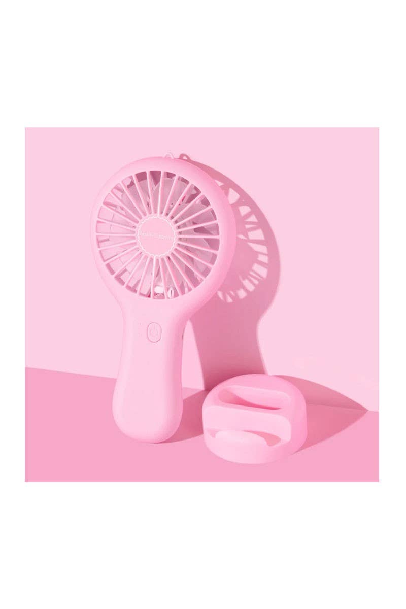 Pink Portable Fan Feeling - Posh West Boutique