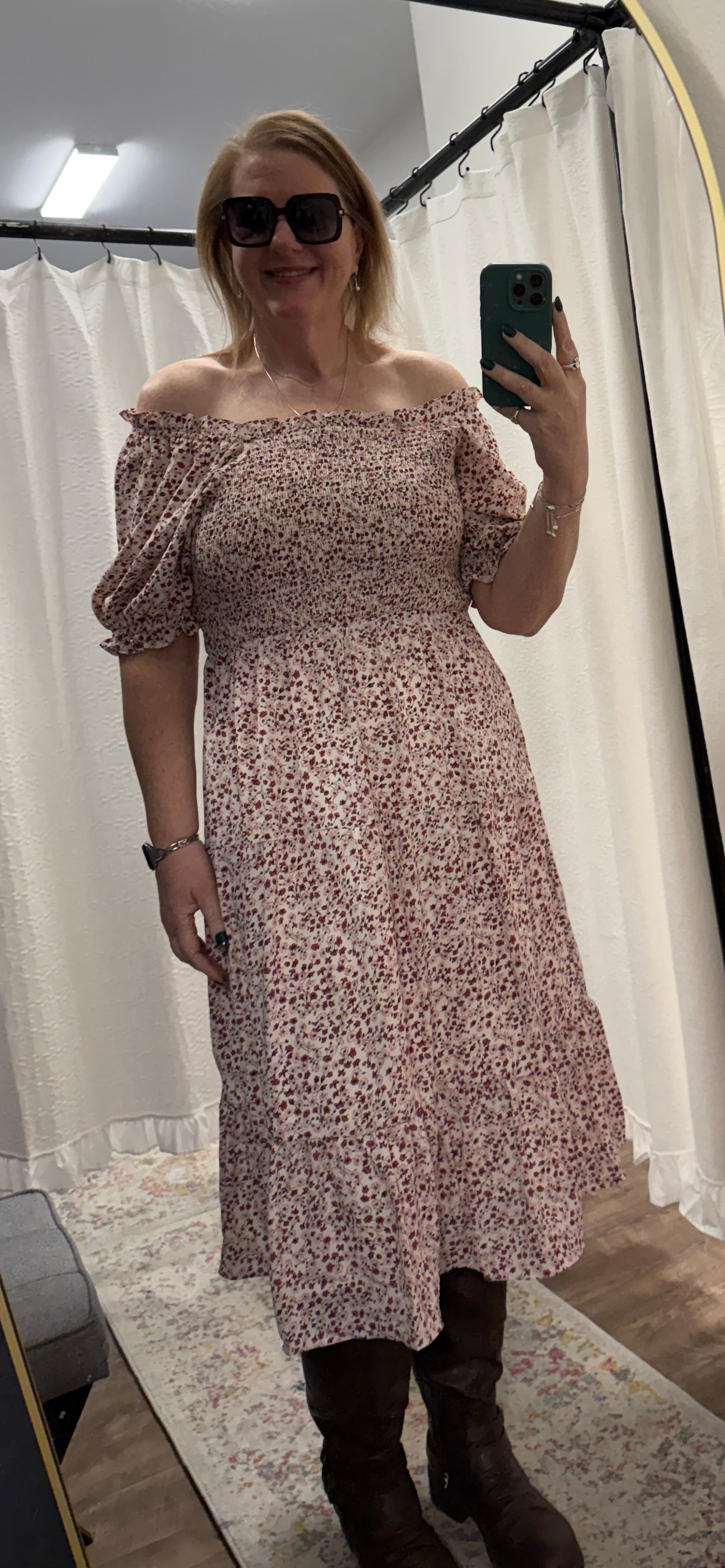 The Sherelle in Heirloom Rosette - Posh West Boutique