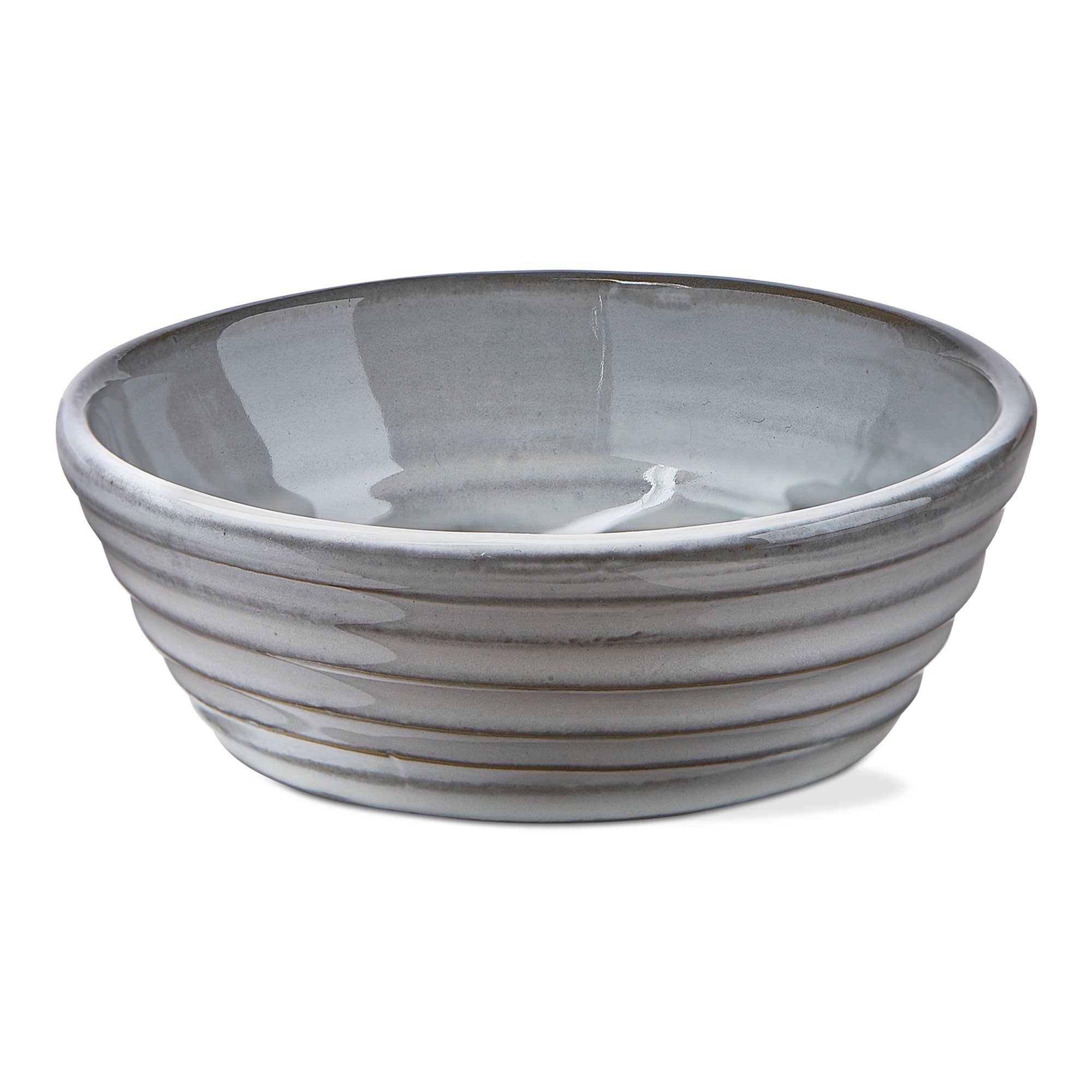 Farmhouse Snack Bowl White Stoneware - Posh West Boutique