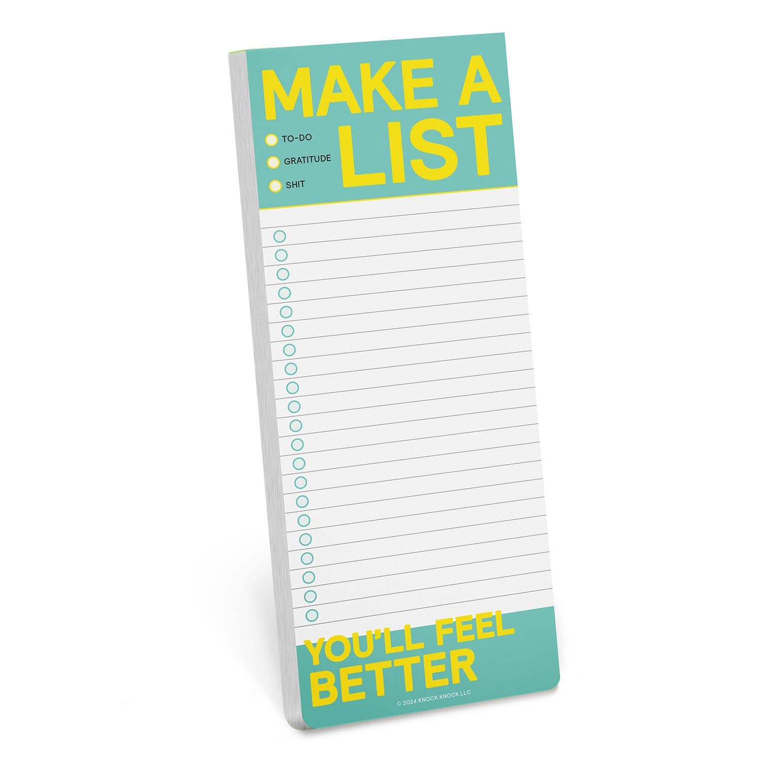 Make a List Note Pad