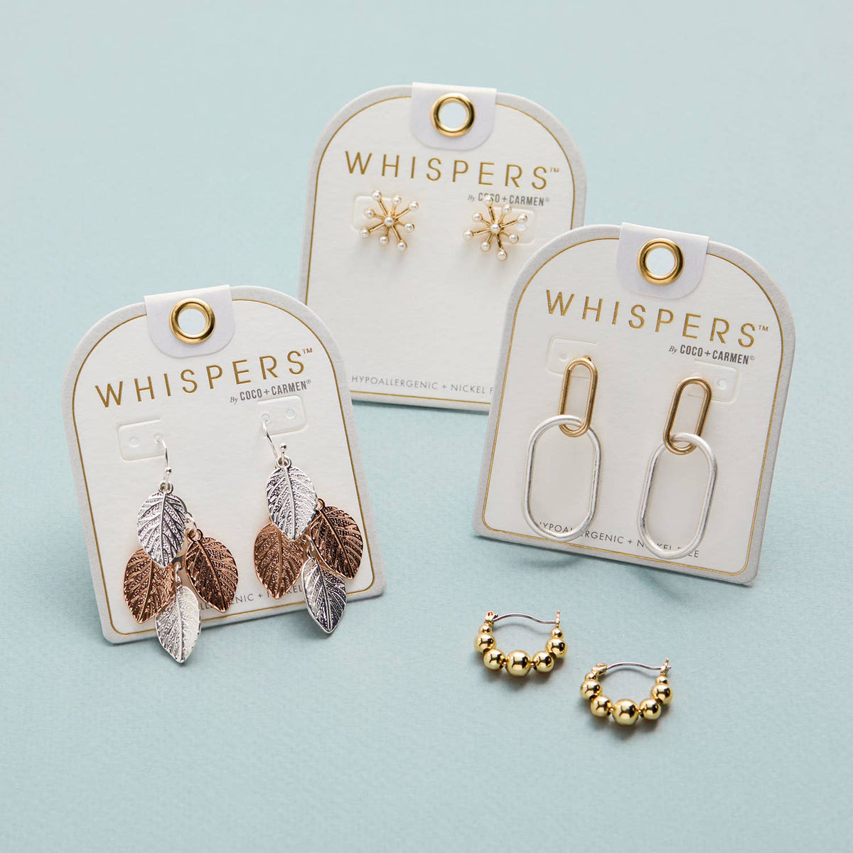 Ghost Stud - White