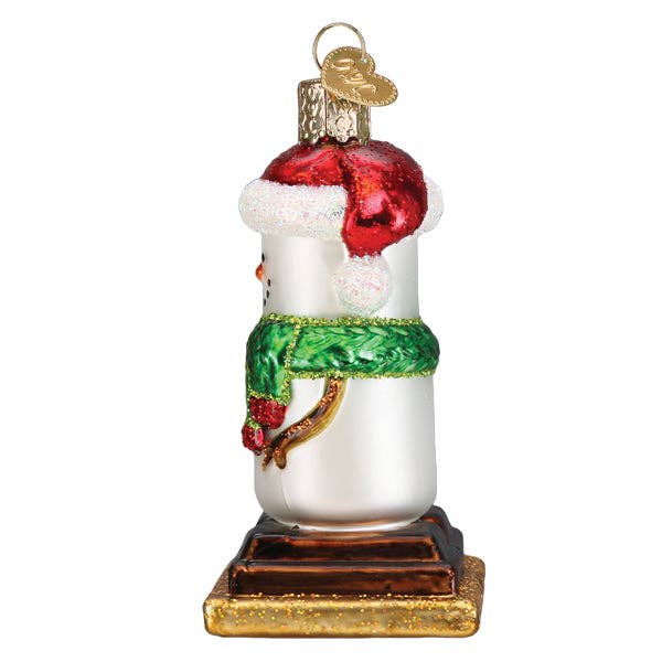 S'Mores Snowman Ornament