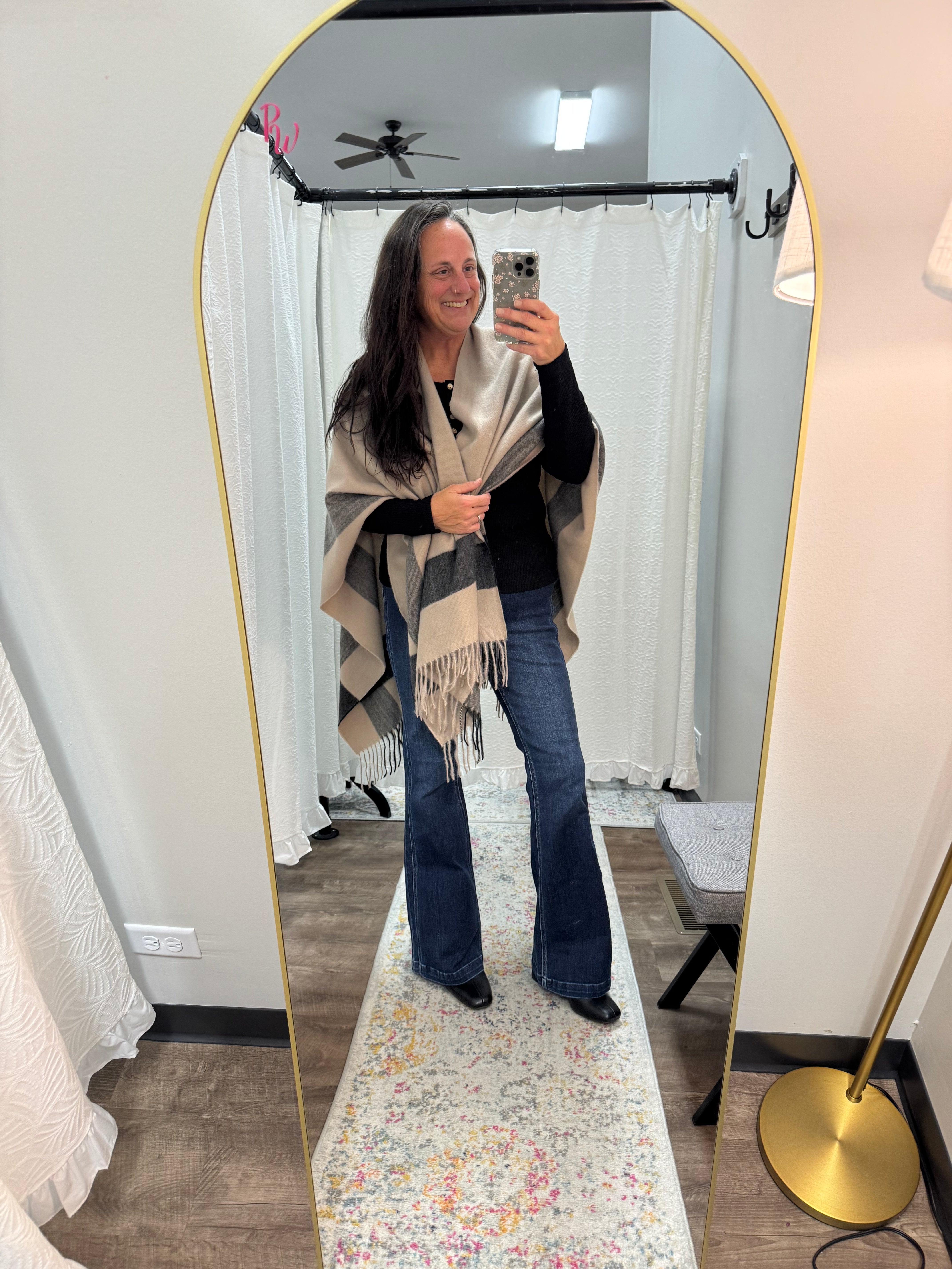 Tan Highland Wrap - Posh West Boutique