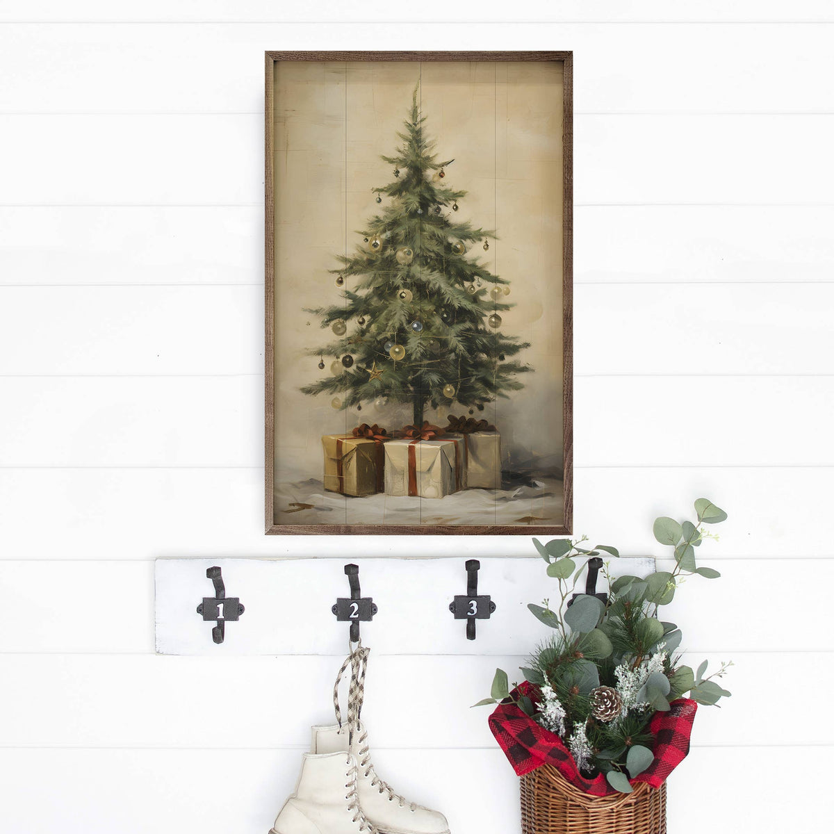 Christmas Tree With Presents - Posh West Boutique