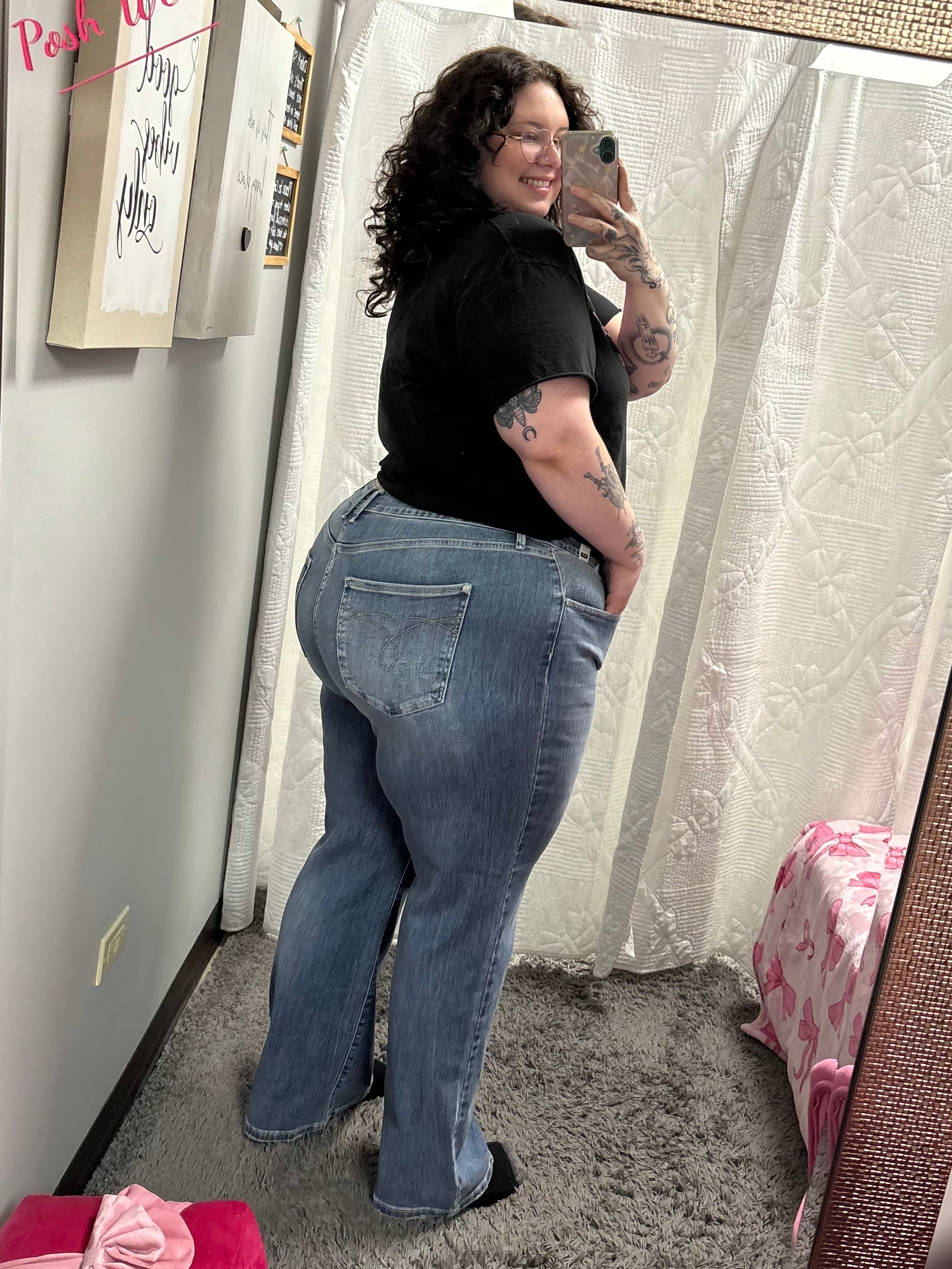 Judy Blue MR 90s Straight Jean