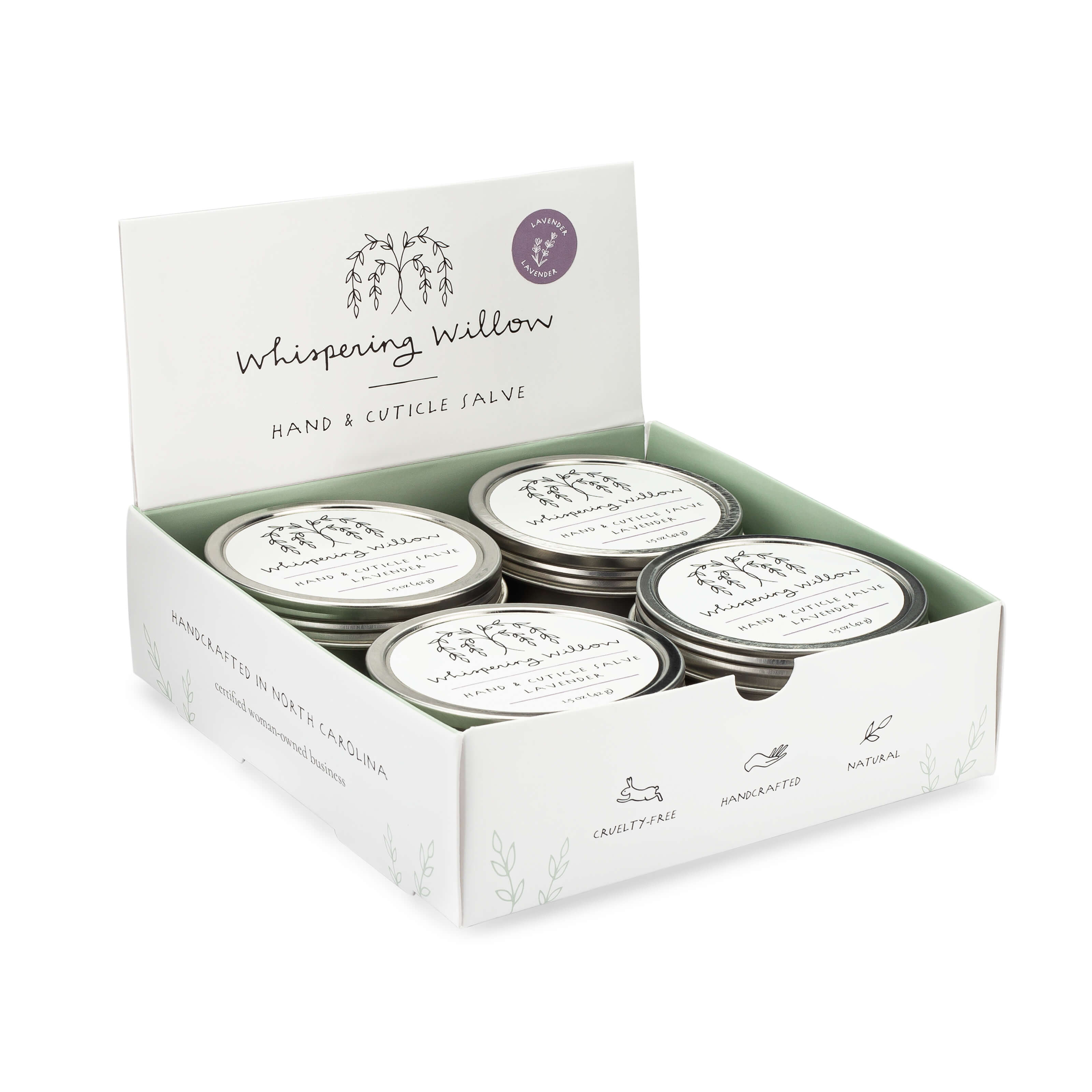 Hand & Cuticle Salve - Eucalyptus & Mint - Posh West Boutique