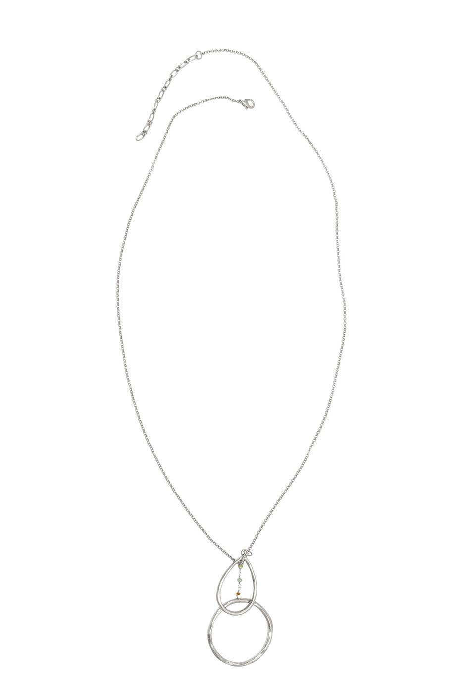 Drop and Loop Beaded Necklace - Posh West Boutique