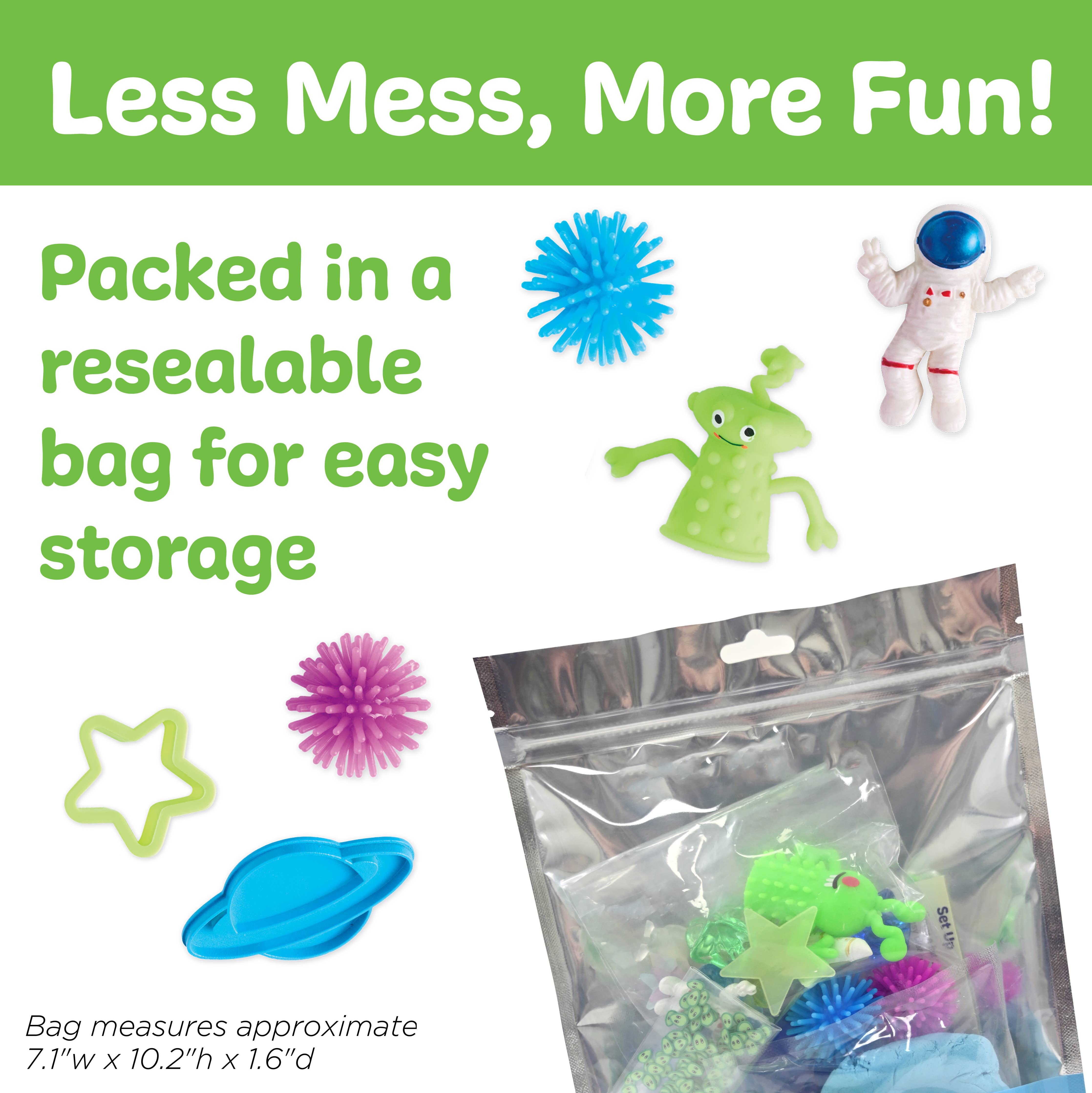 Sensory Pack Outer Space On the Go Play Set for Kids - Posh West Boutique