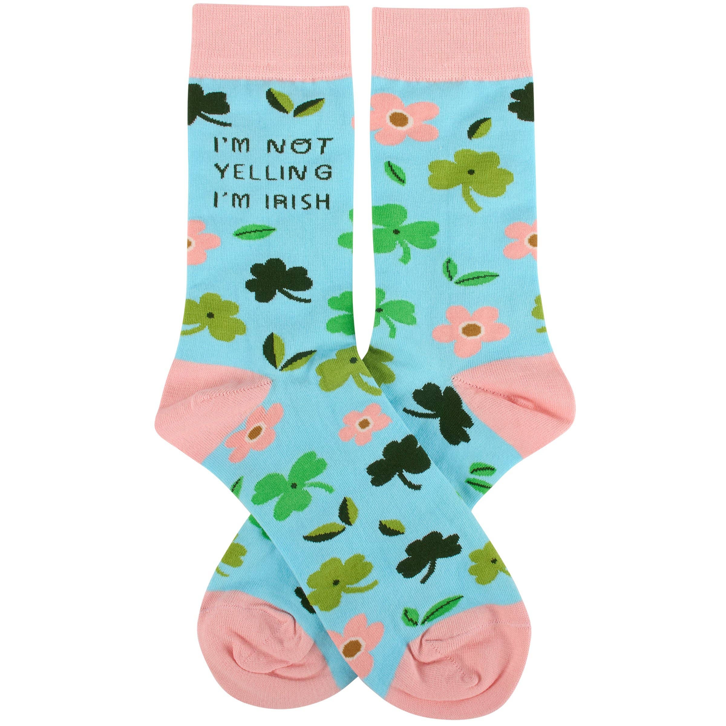 I'm Not Yelling I'm Irish Socks - Posh West Boutique