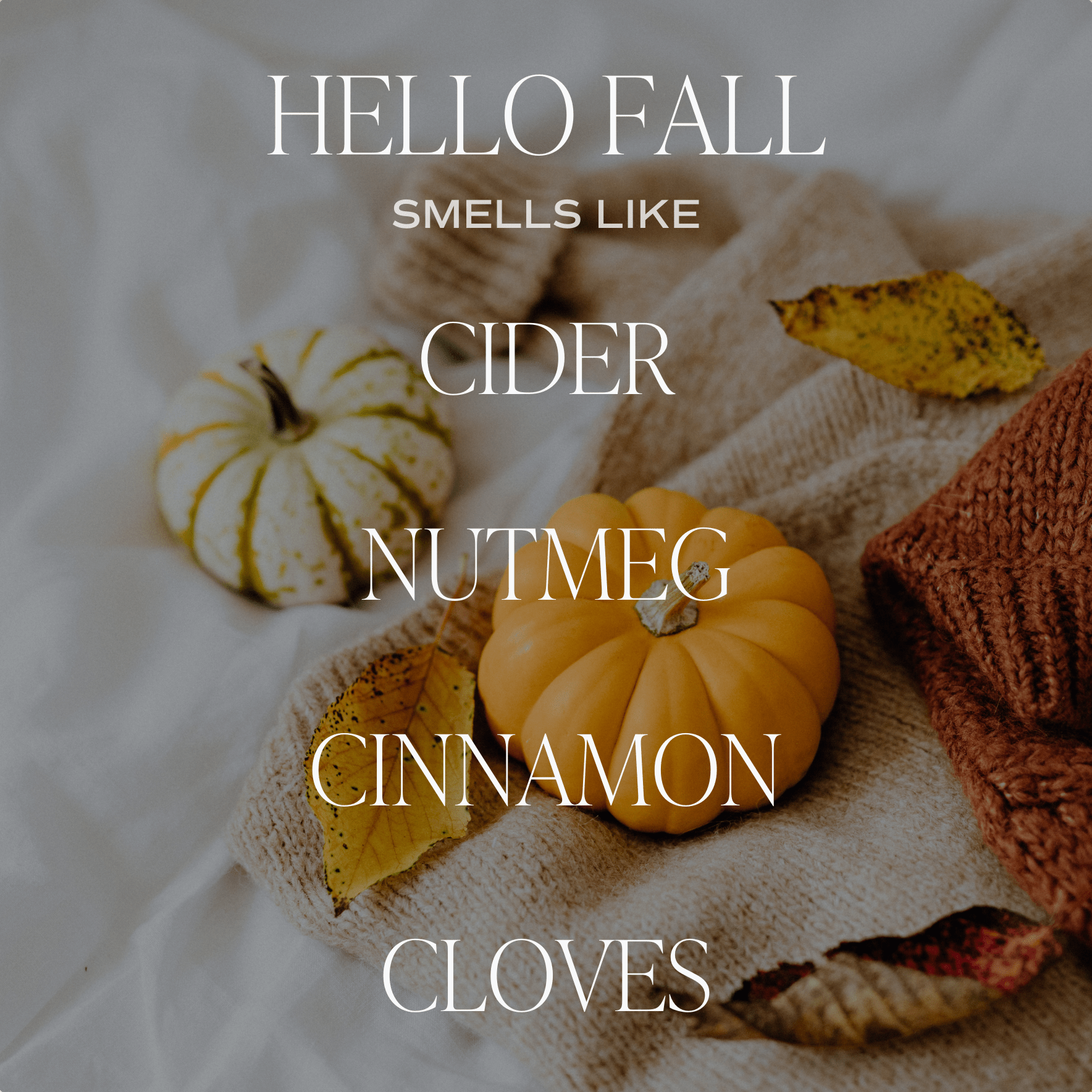 Hello Fall Candle - Posh West Boutique