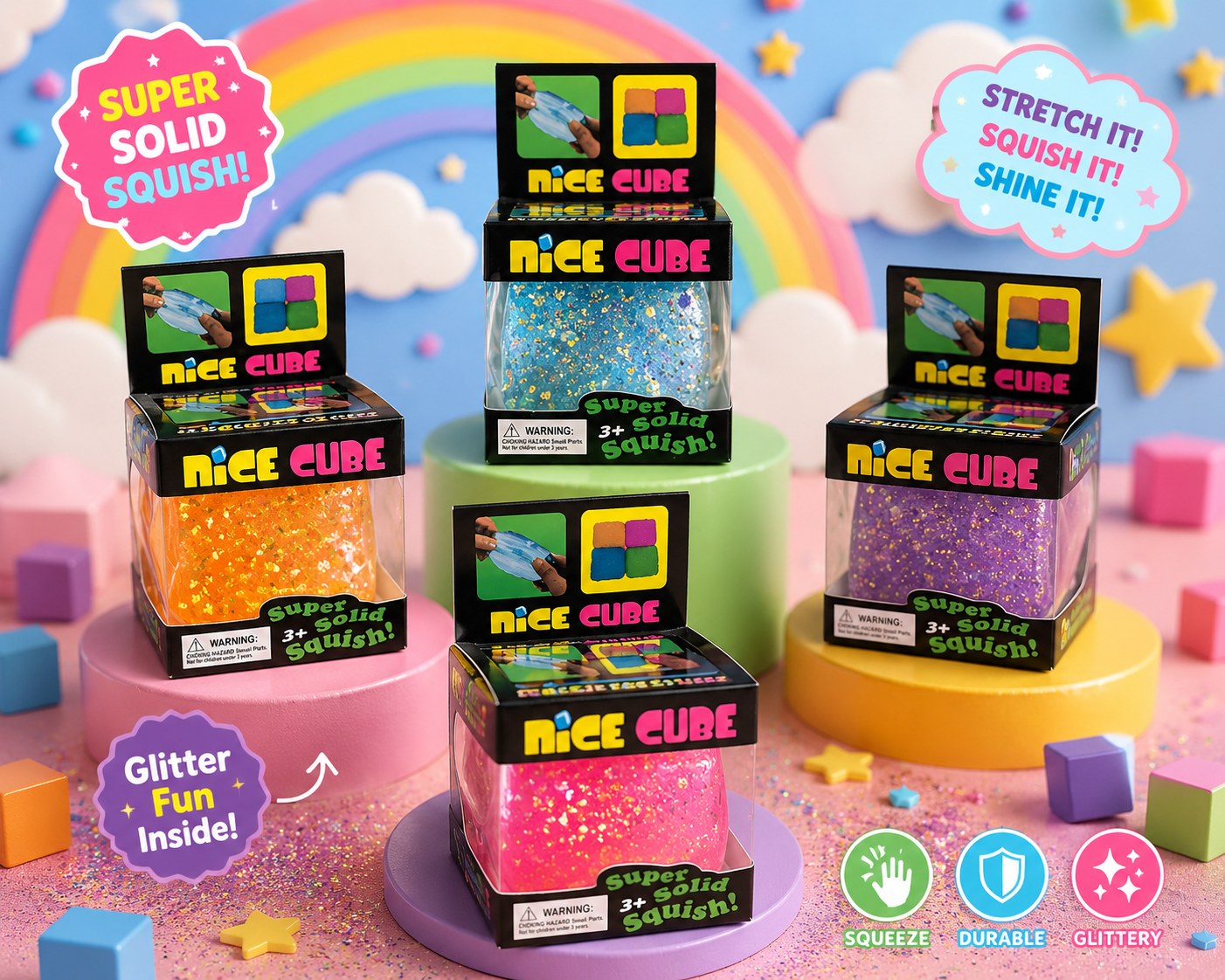 Ice Cube Squishy Toy!