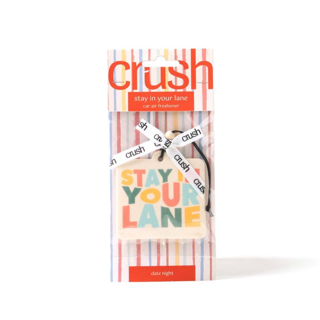 Crush Stay In Your Lane Car Air Freshener - Posh West Boutique