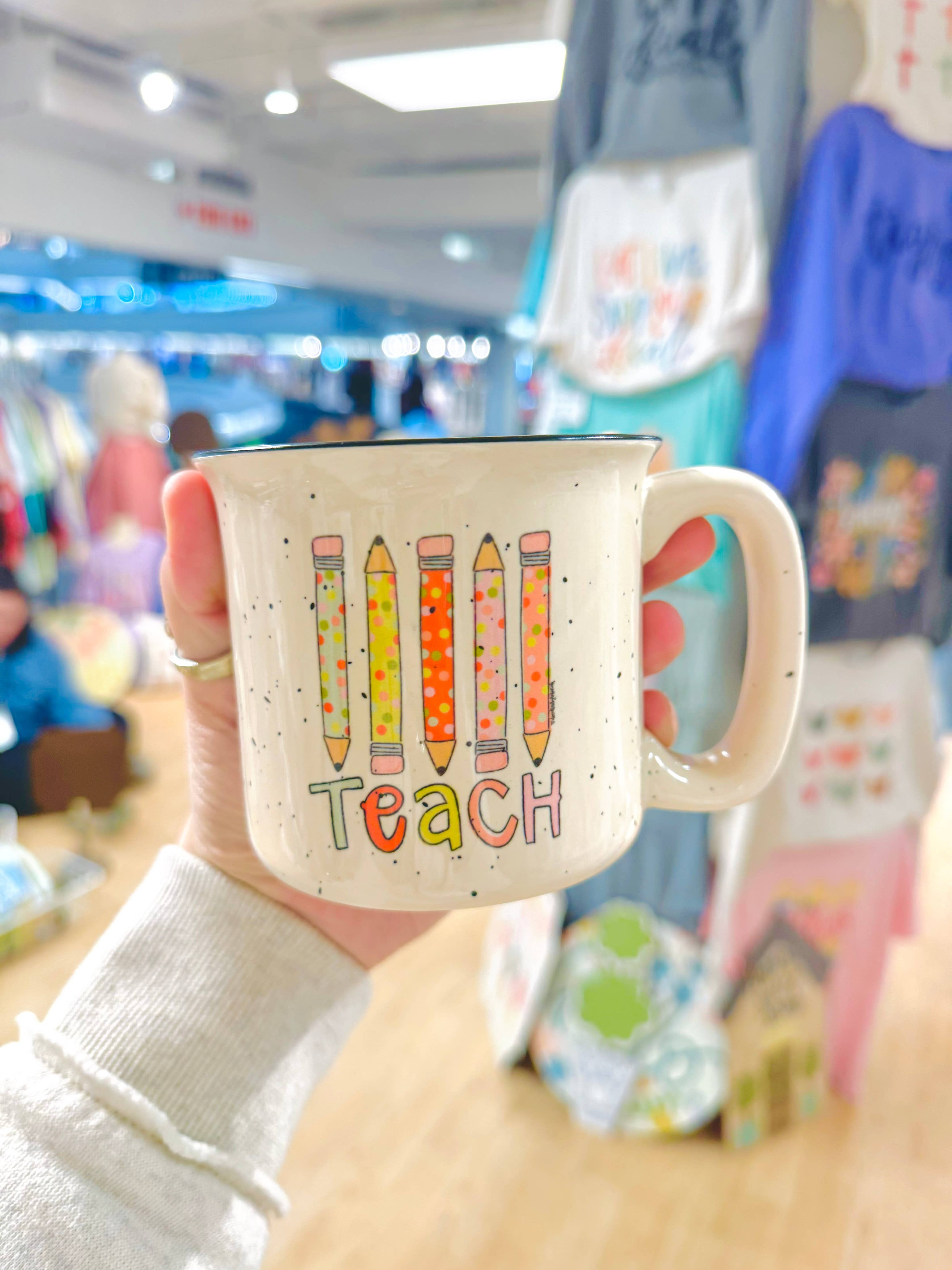 Teach Pencil Mug - Posh West Boutique