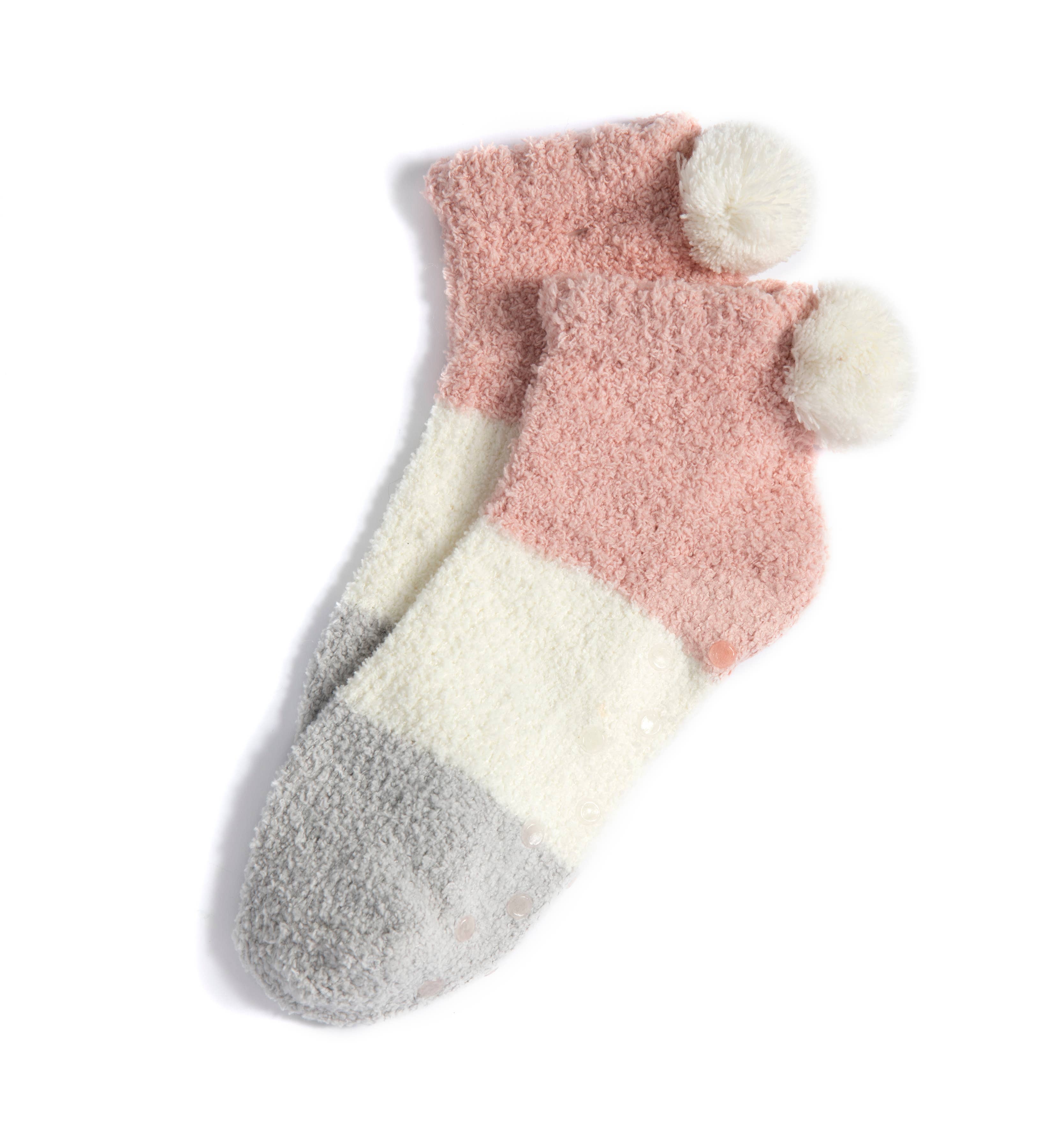 Pink Alma Home Socks - Posh West Boutique