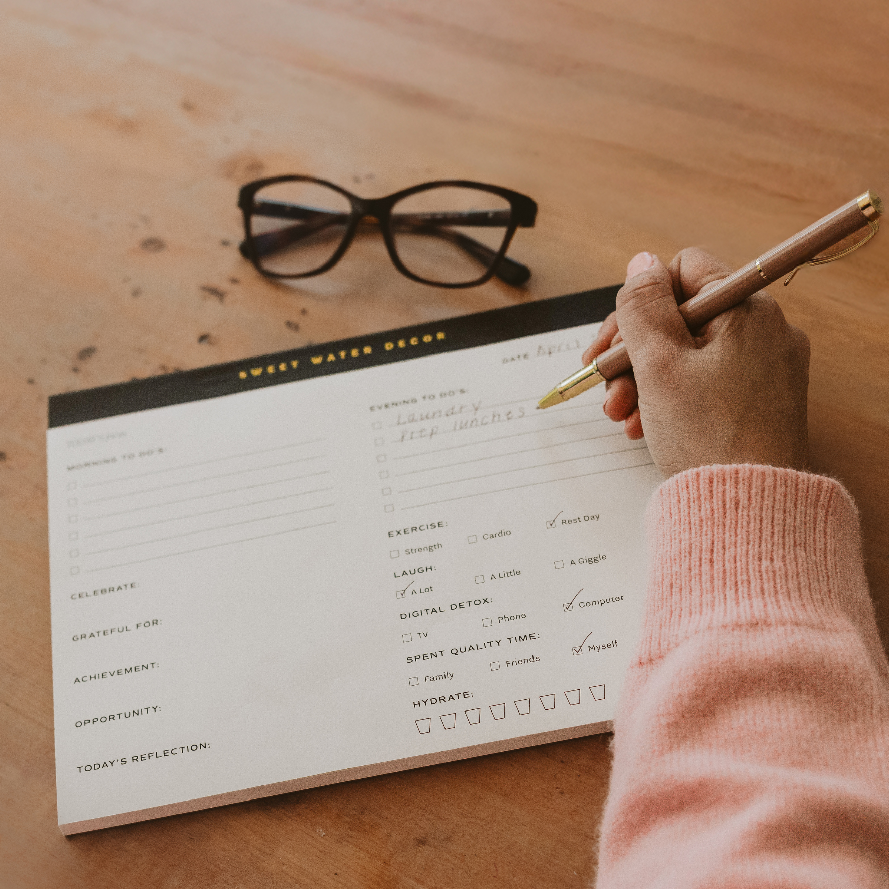 Self Care Notepad - Posh West Boutique