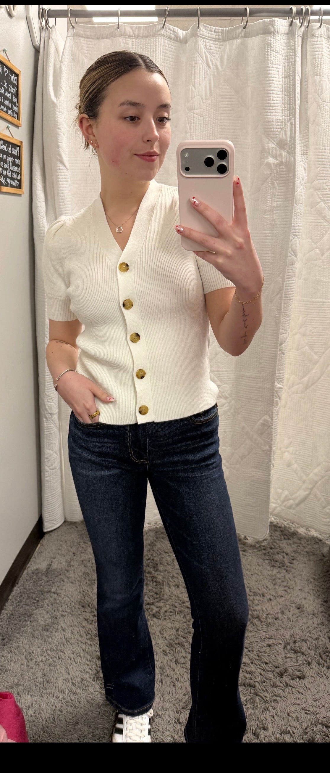 Judy Blue MR Petite Dark Wash Bootcut Jeans - Posh West Boutique