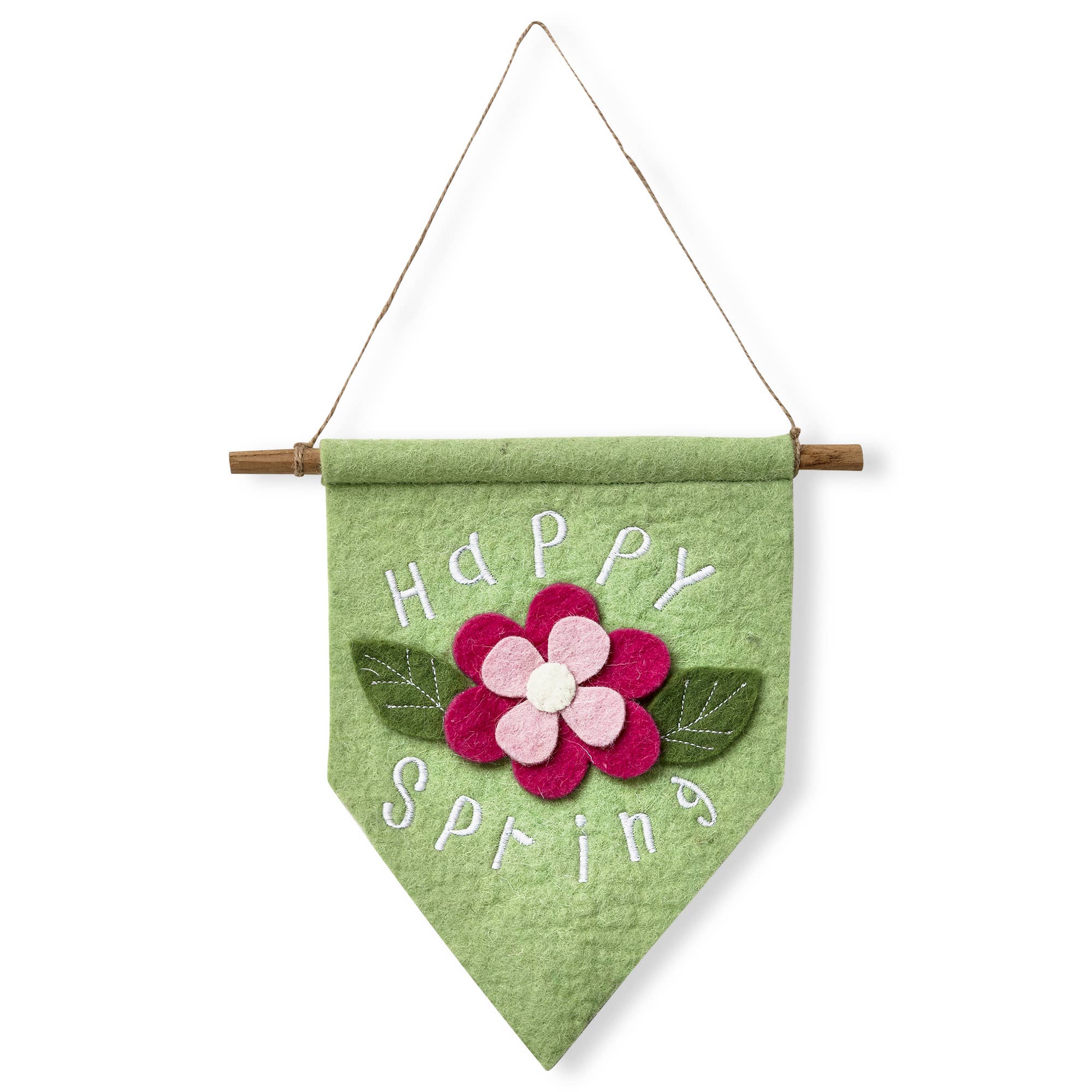 Happy Spring Hanging Pendant Multi Wool - Posh West Boutique