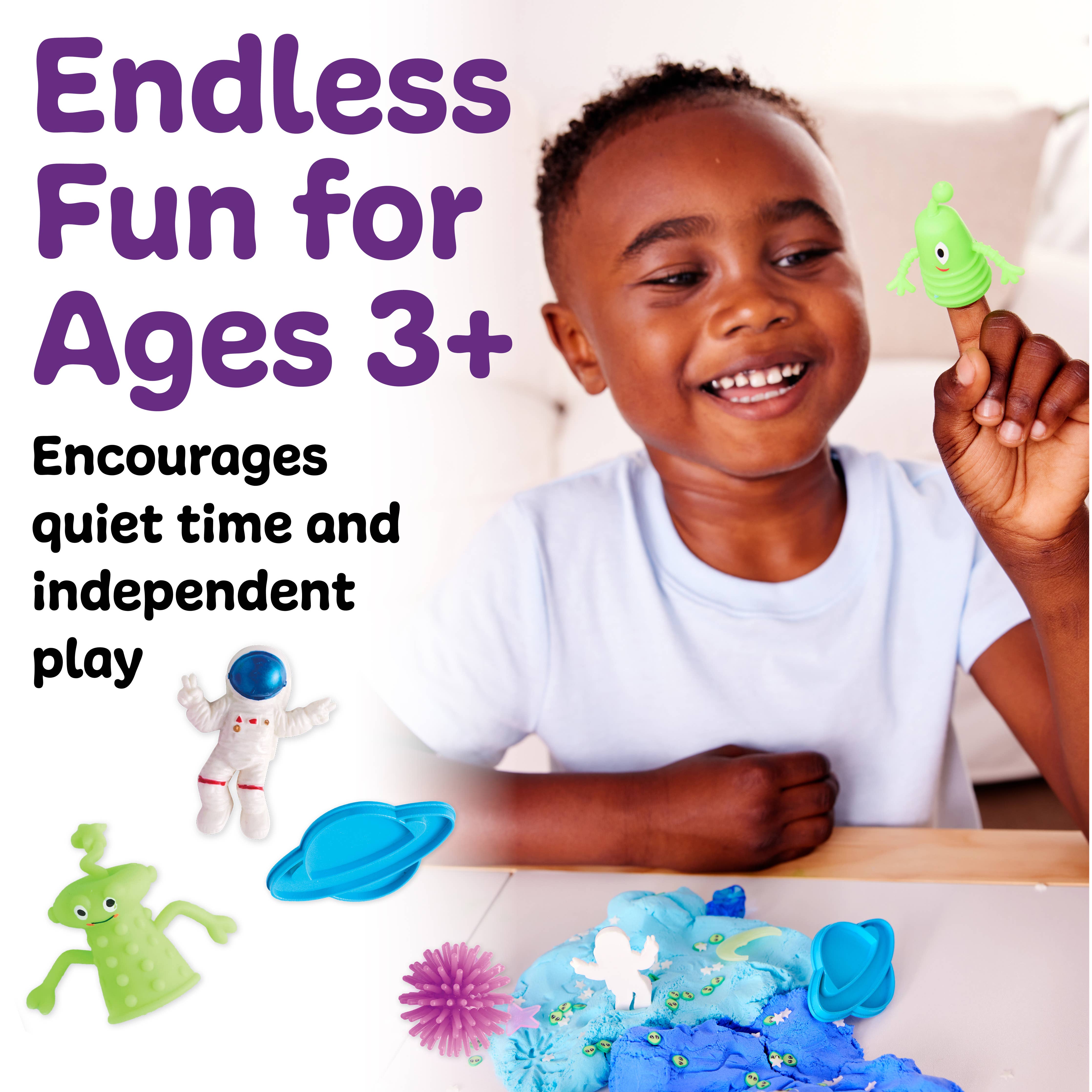 Sensory Pack Outer Space On the Go Play Set for Kids - Posh West Boutique