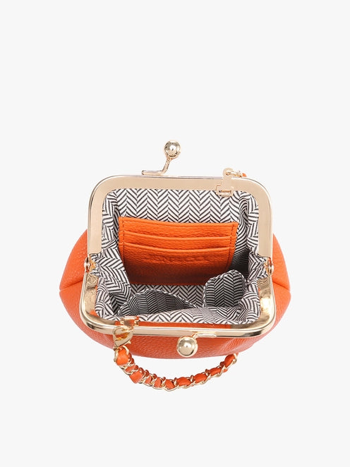 Light Grey Cleo Coin Pouch Crossbody - Posh West Boutique