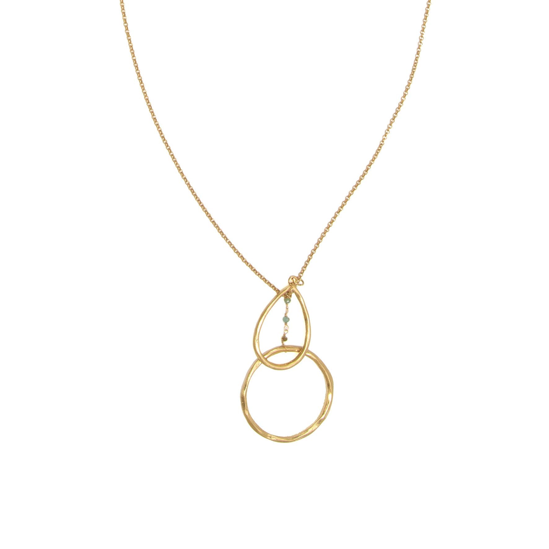 Drop and Loop Beaded Necklace - Posh West Boutique