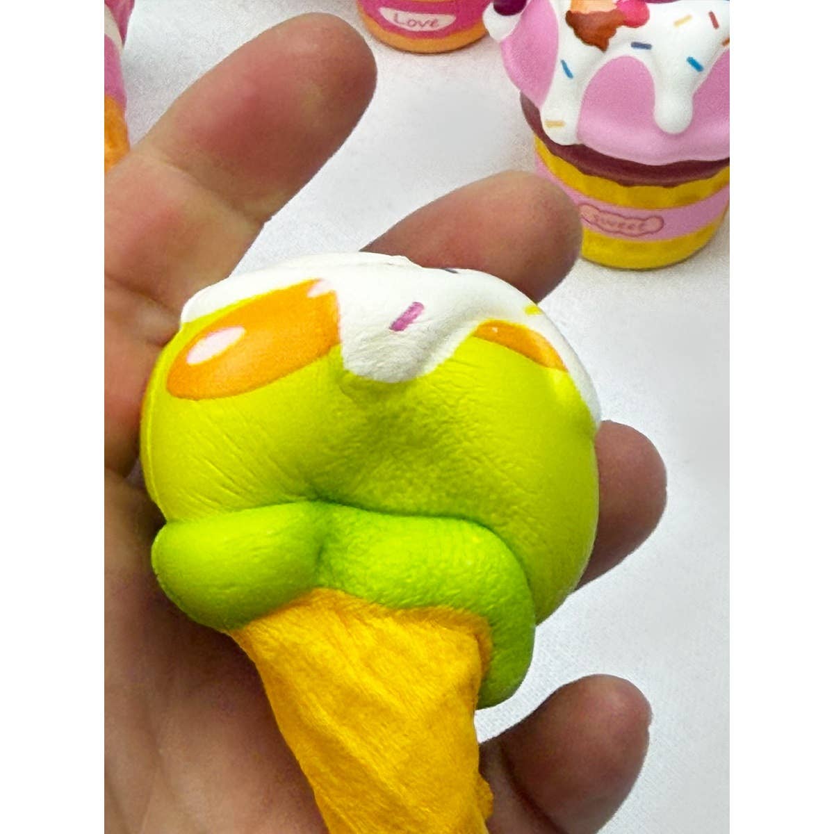 Ice Cream & Cupcake Squishy Toy