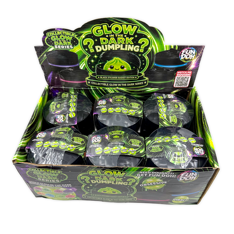 Fun Doh Glow-in-the-Dark Mystery Dumpling Squishy Toy
