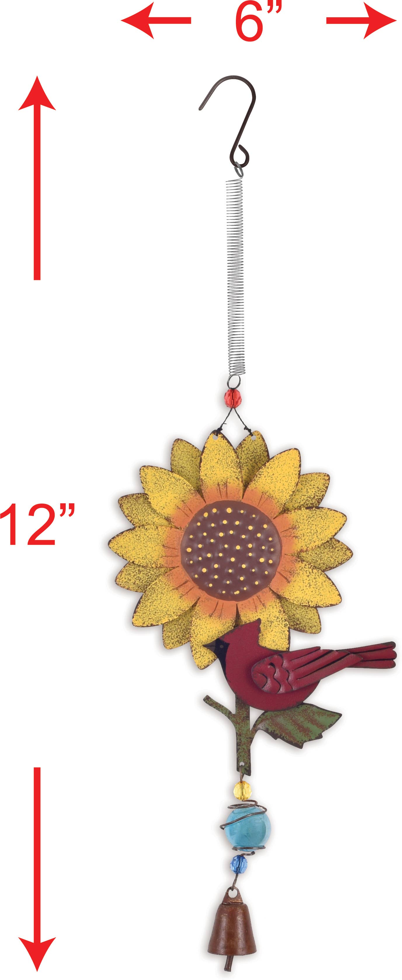 Cardinal and Sunflower Bouncy - CA95328 - Posh West Boutique