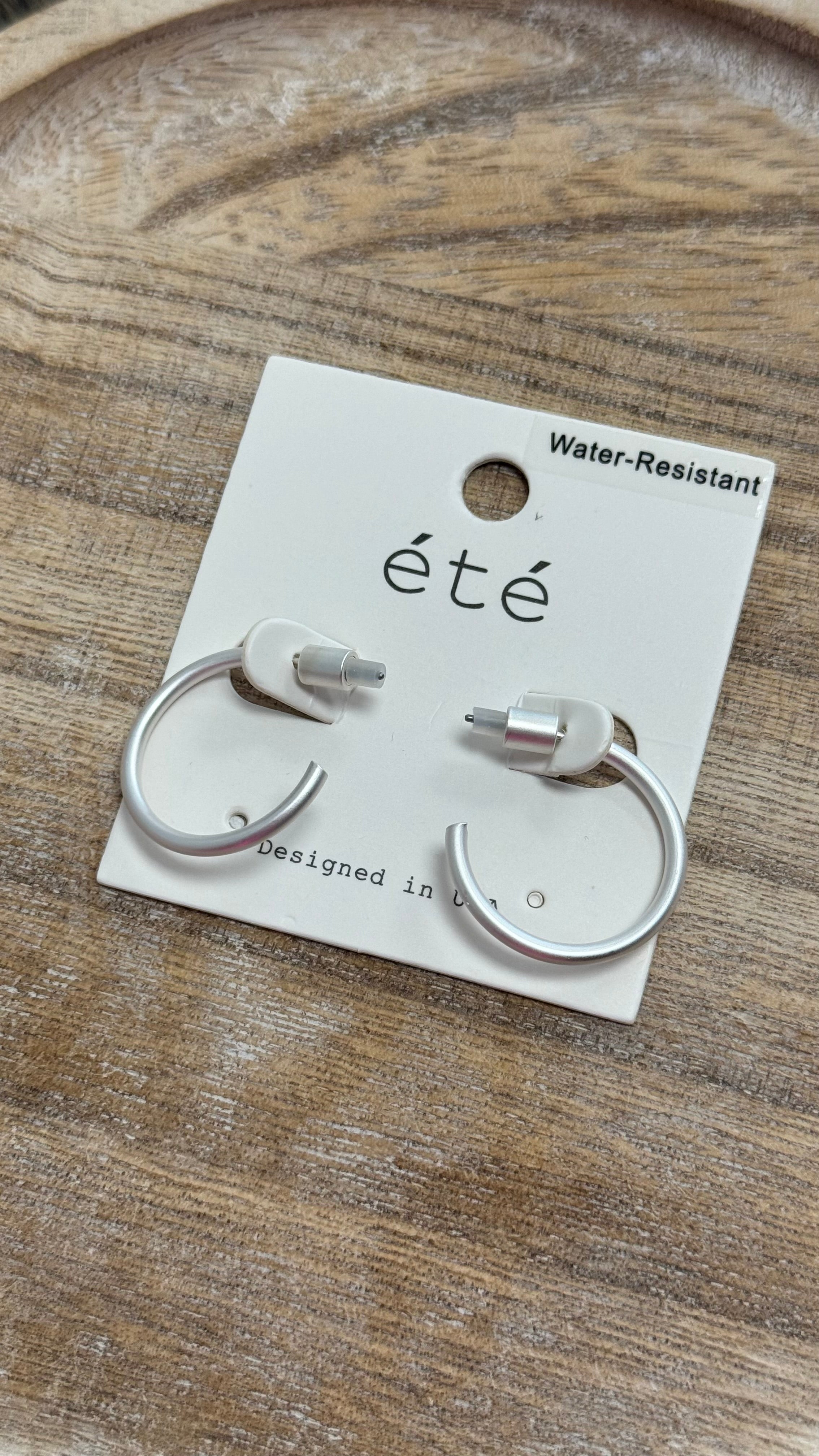 Small Silver Hoop Earring - Posh West Boutique