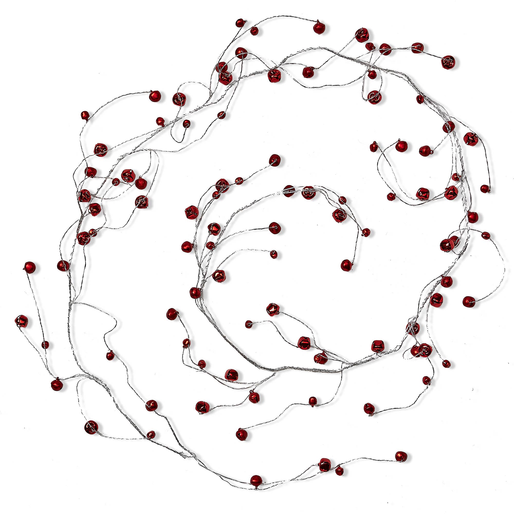 Jingle Bells Garland - Red - Posh West Boutique