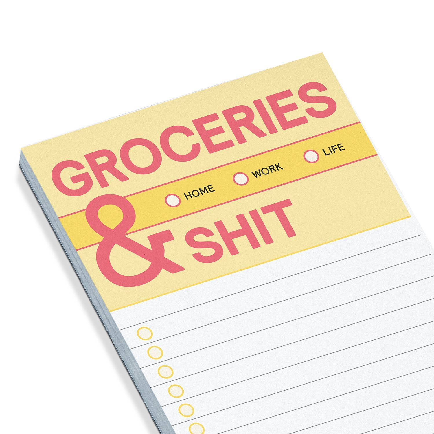 Groceries and Sh*t Make-a-List Pad