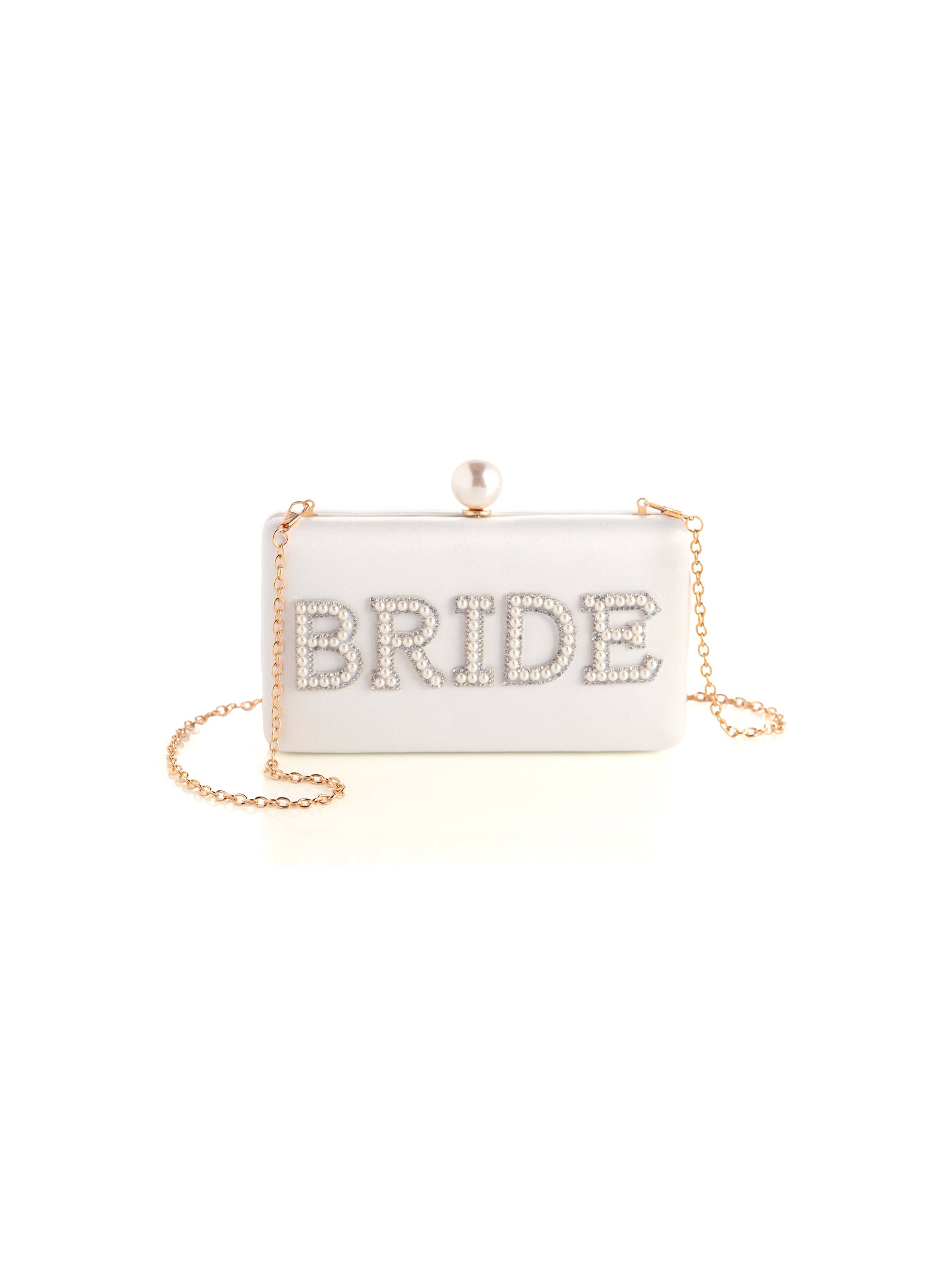 Bride Pearl Clutch
