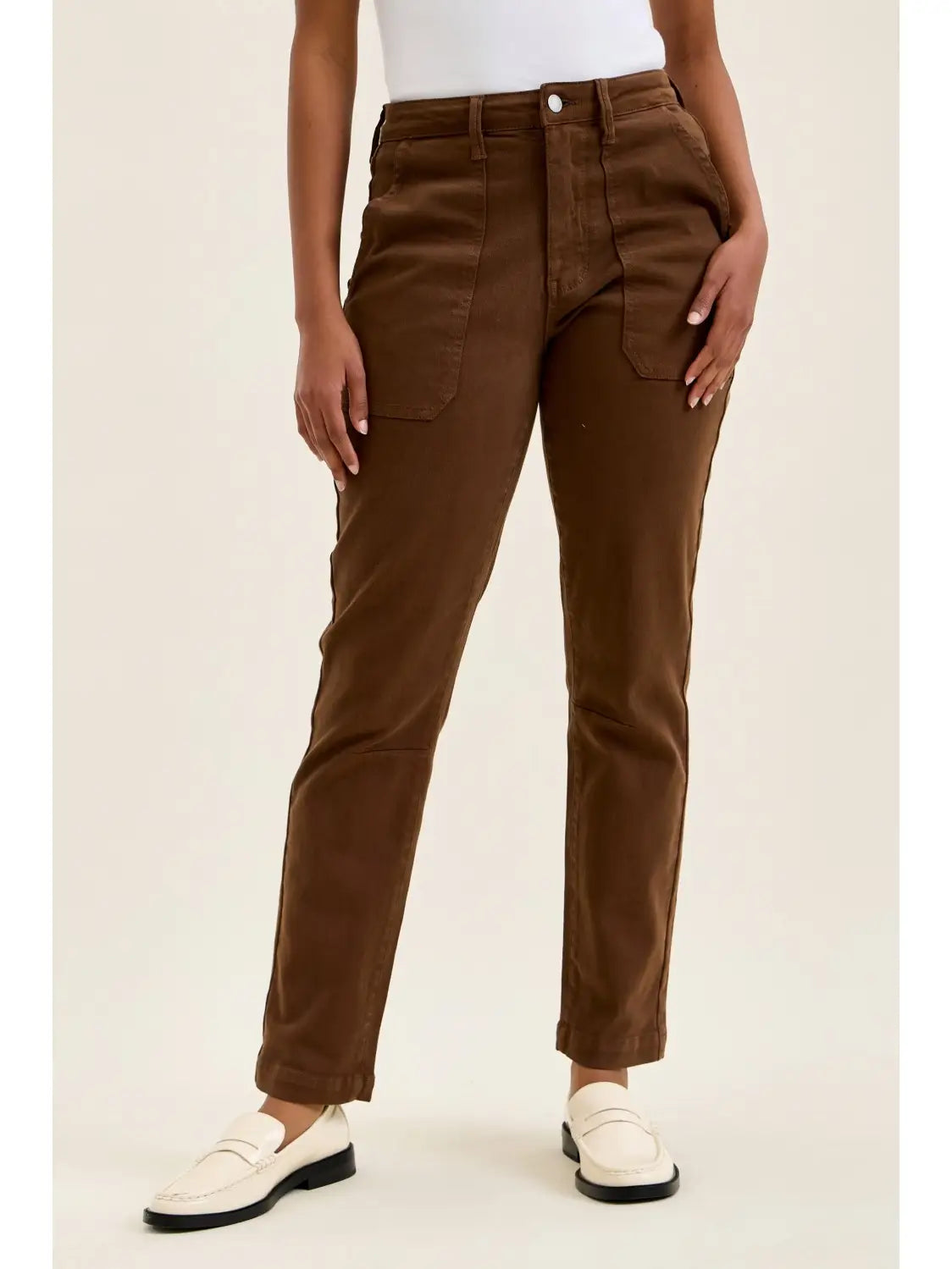 Espresso Judy Blue HW Aurora Weekender Jeans
