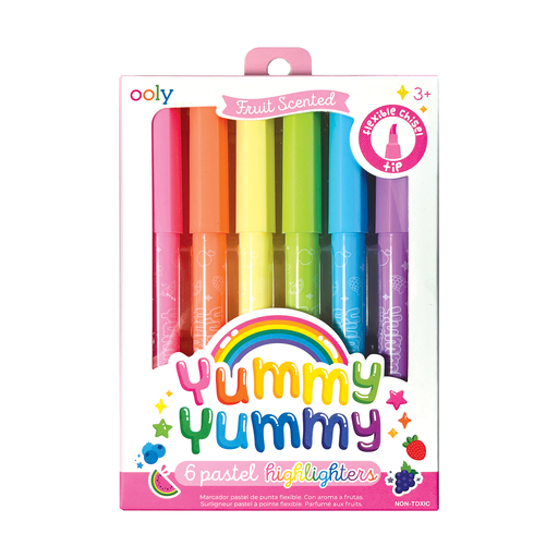 Yummy Yummy Scented Highlighters - Set of 6 - Posh West Boutique