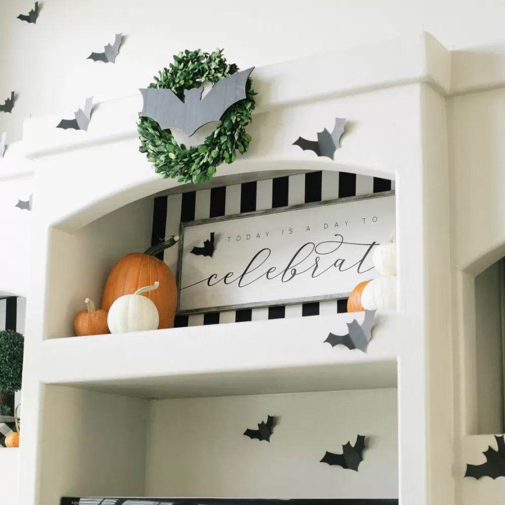 Black Paper Bats