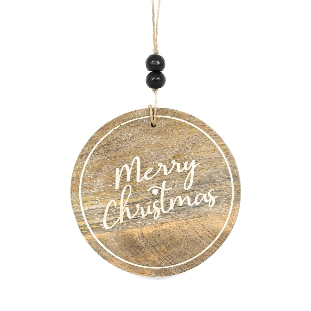 Merry Christmas Mango Ornament - Posh West Boutique