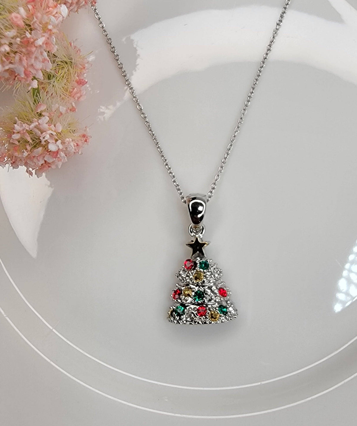 Christmas Tree Necklace - Posh West Boutique