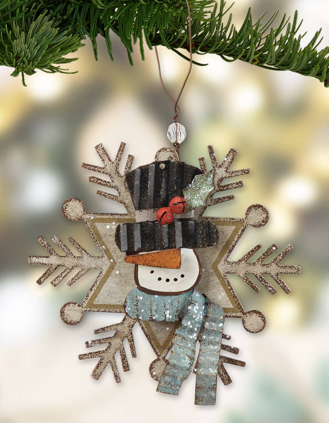 Snowman Ornament - Posh West Boutique