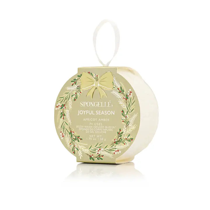 Spongelle Holiday Wreath Body Buffer - Posh West Boutique