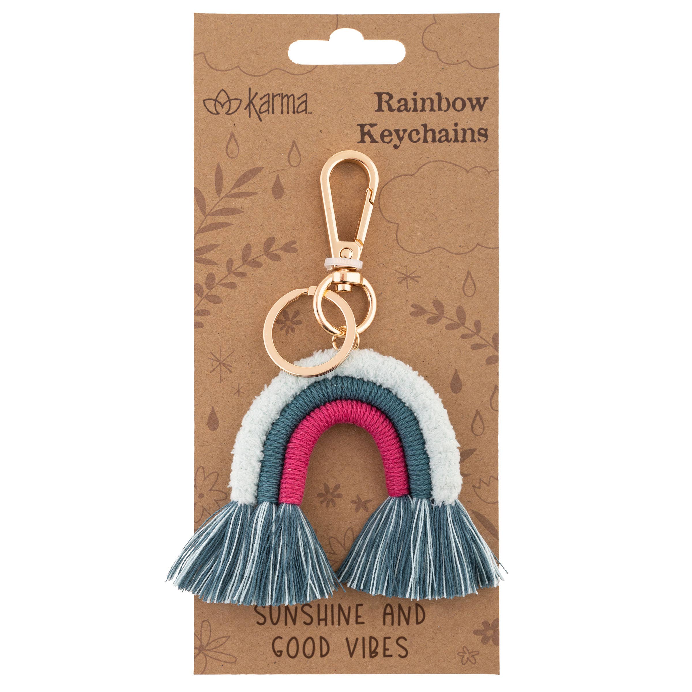 Rainbow Keychain - Posh West Boutique