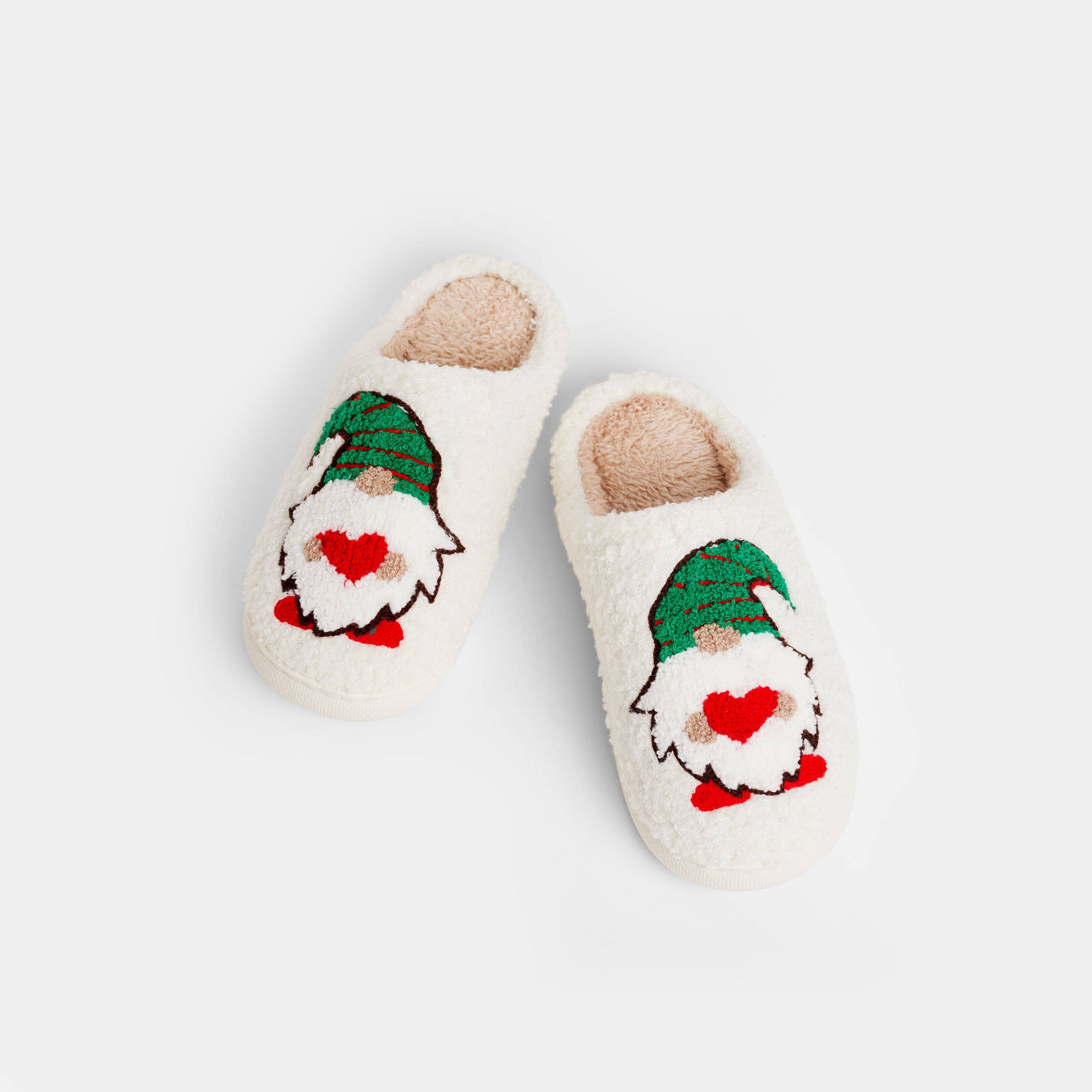 Gnome Fleece Slippers - Posh West Boutique