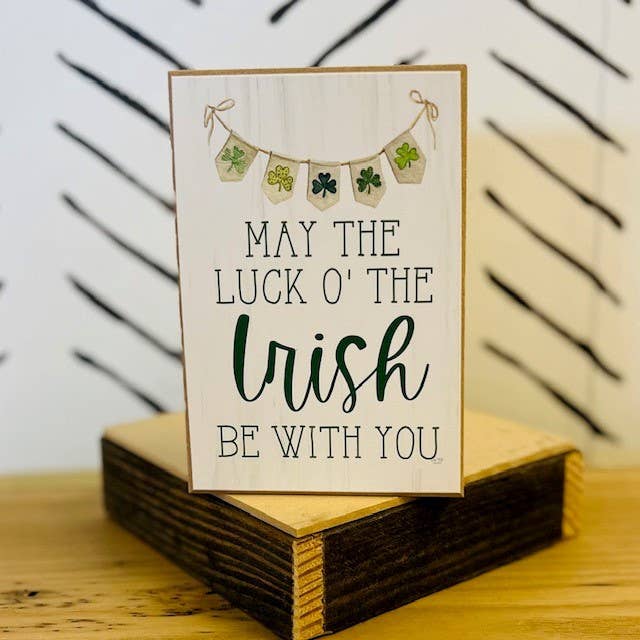 Luck O' the Irish Block - Posh West Boutique