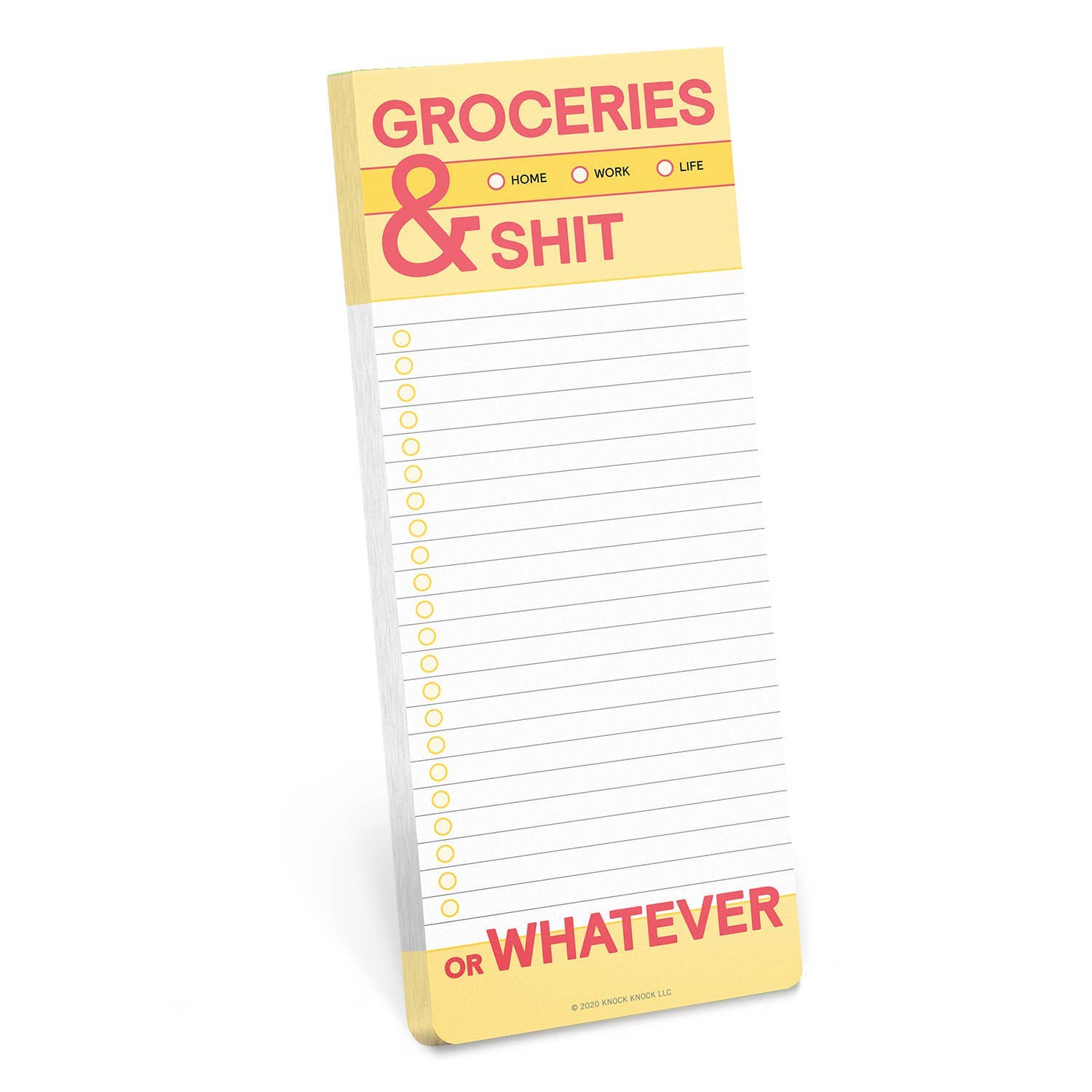 Groceries and Sh*t Make-a-List Pad