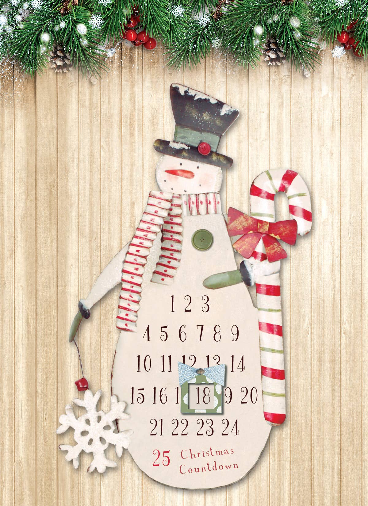Snowman Christmas Countdown - Posh West Boutique