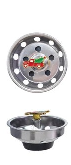 Stainless Steel Sink Strainer with Holiday Icon, 6 Styles - Posh West Boutique