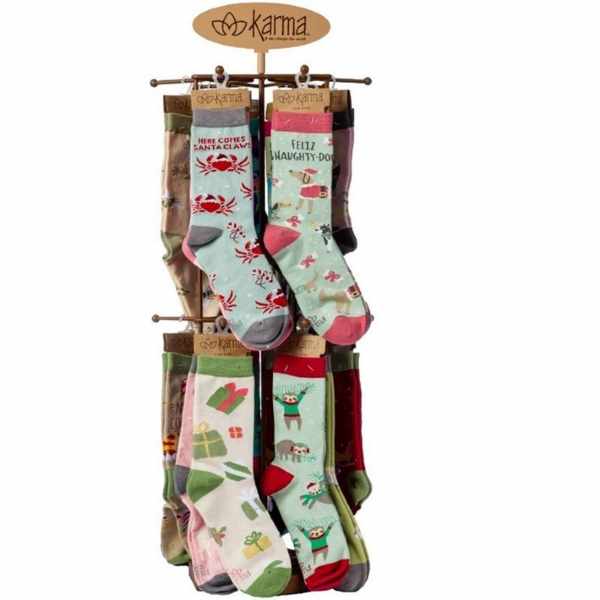Karma Christmas Socks for the Season - Posh West Boutique