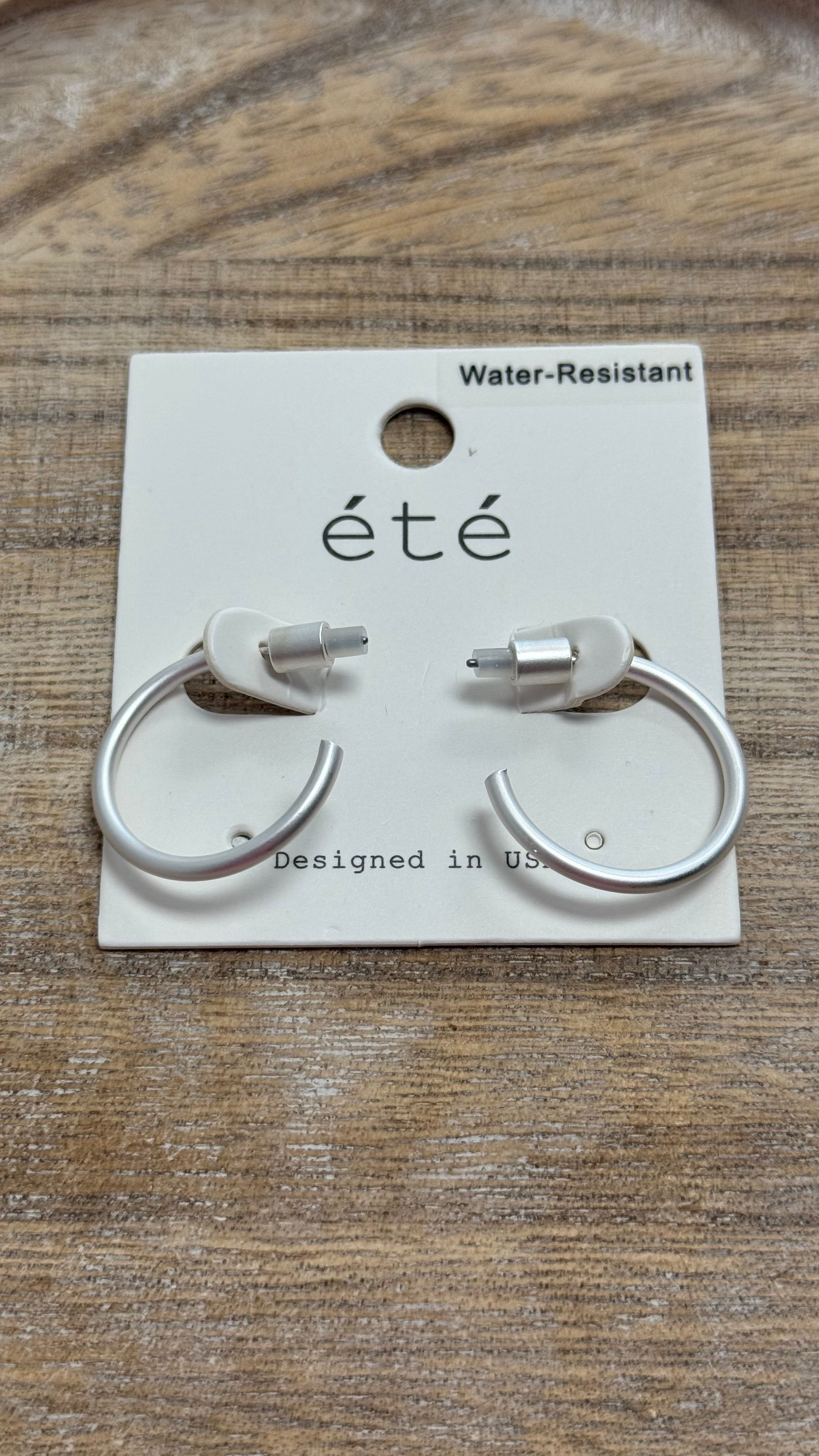 Small Silver Hoop Earring - Posh West Boutique