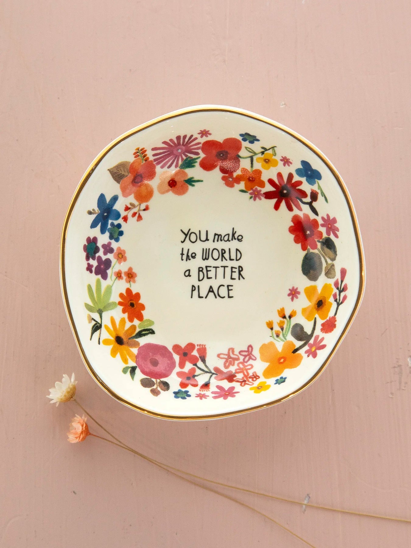 Natural Life Better Place Trinket Dish - Posh West Boutique