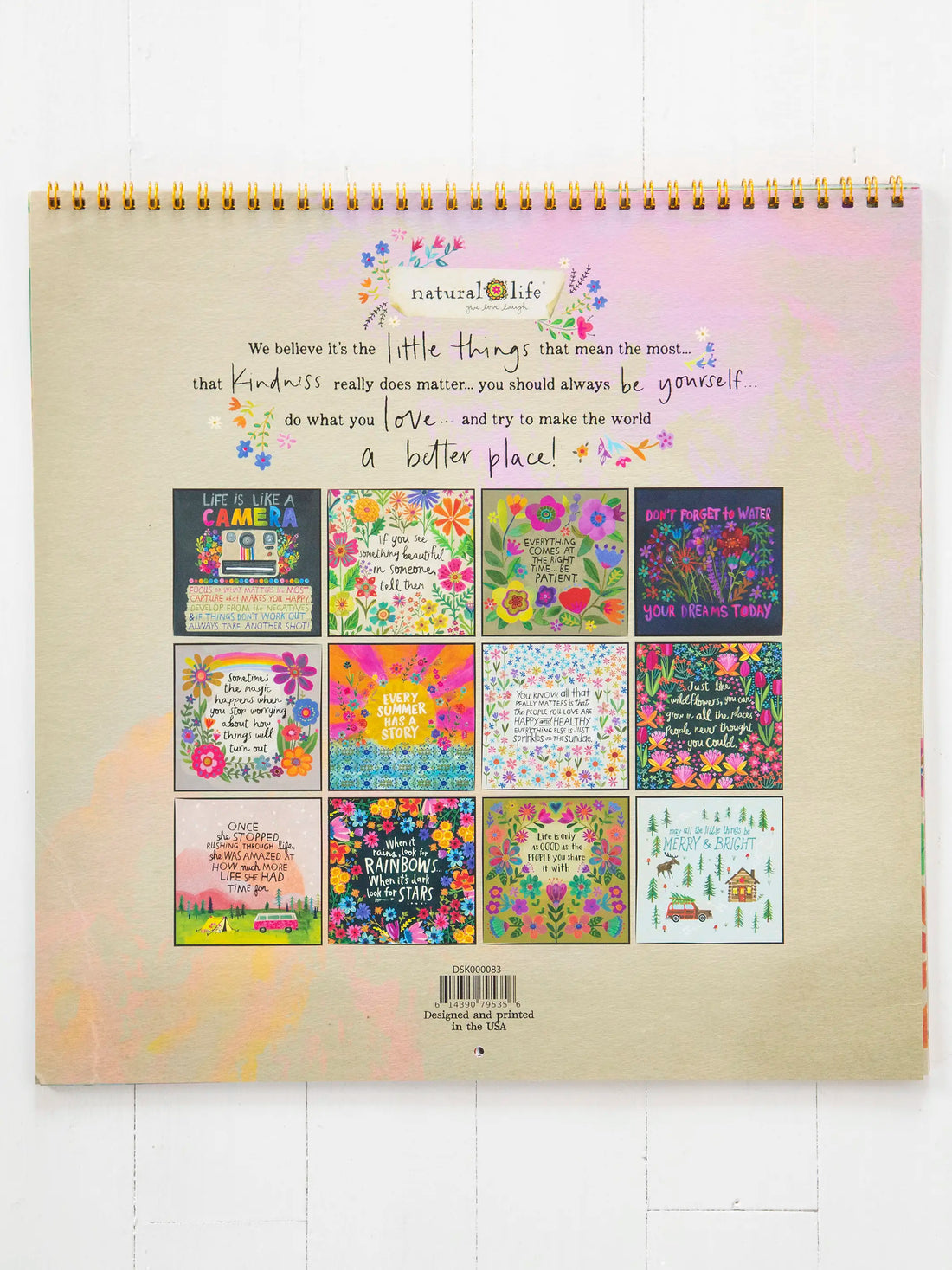 Natural Life 2026 Wall Calendar - Posh West Boutique