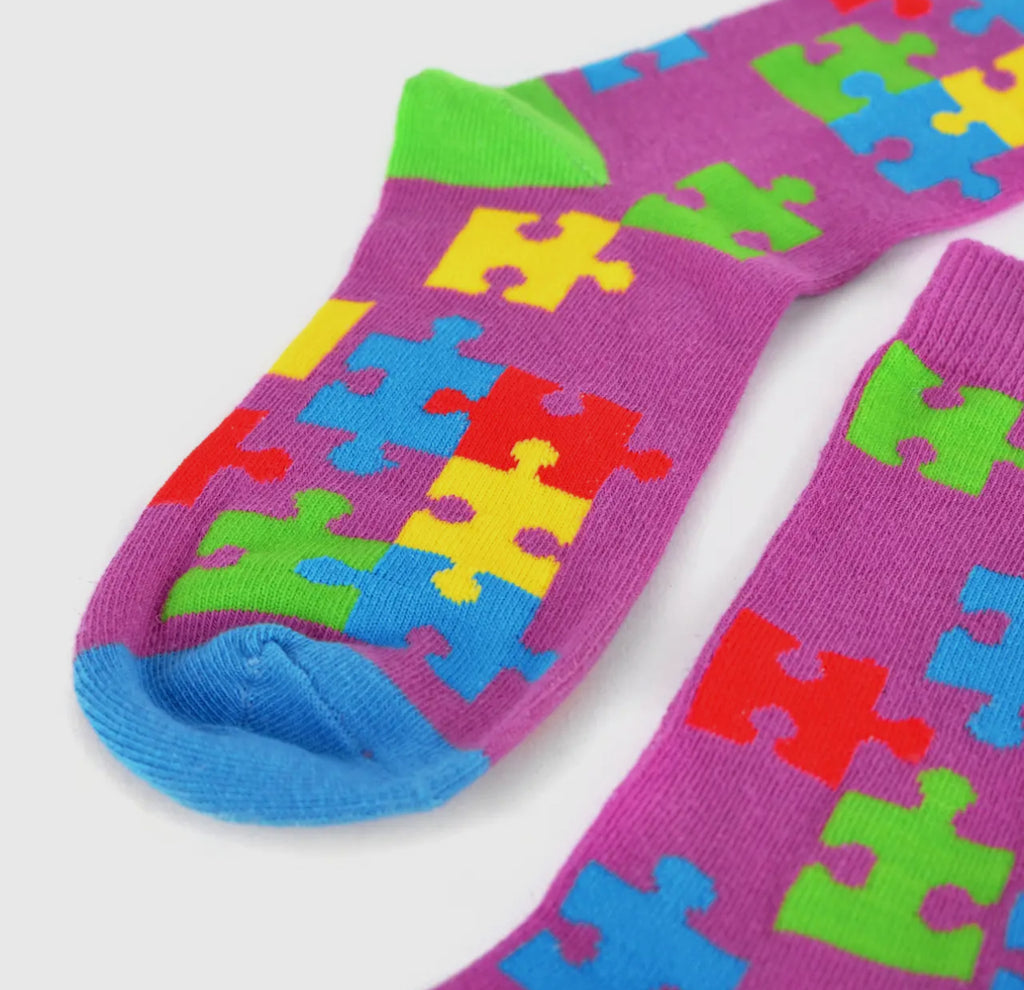 Autism Awareness Socks!! - Posh West Boutique
